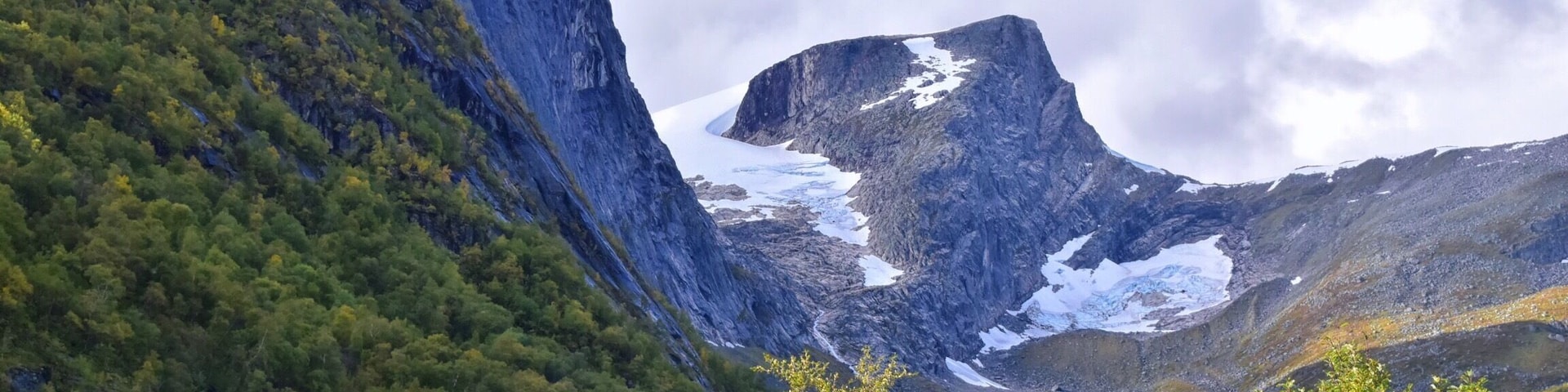 Briksdal is a very easily accessible Glacier in western Norway