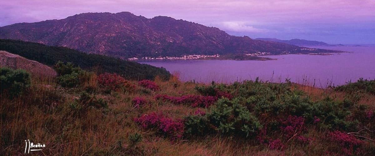 Monte Pindo desde Gures