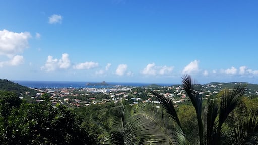 View from stony hill St. Lucia