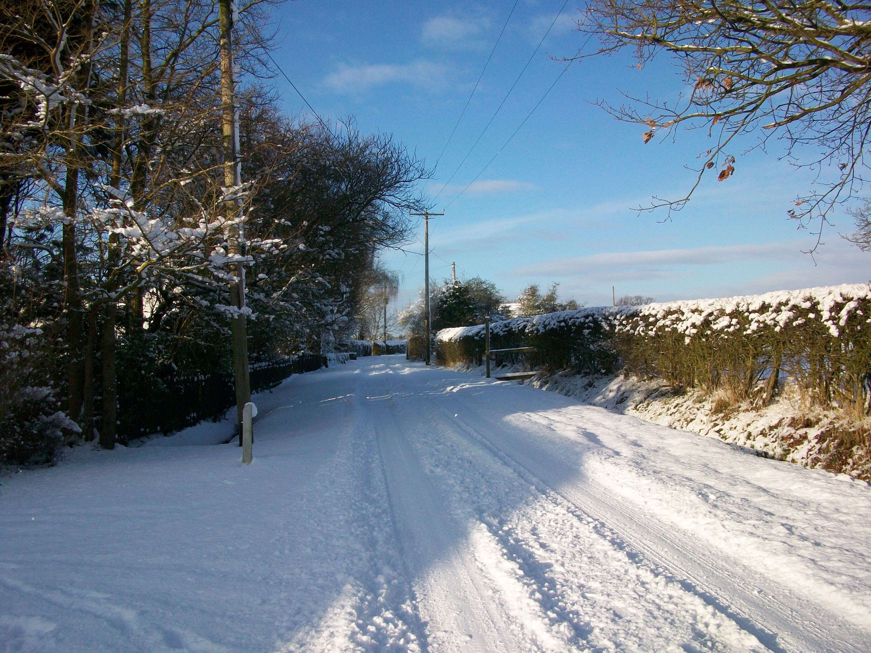 Ball Lane in the Winter