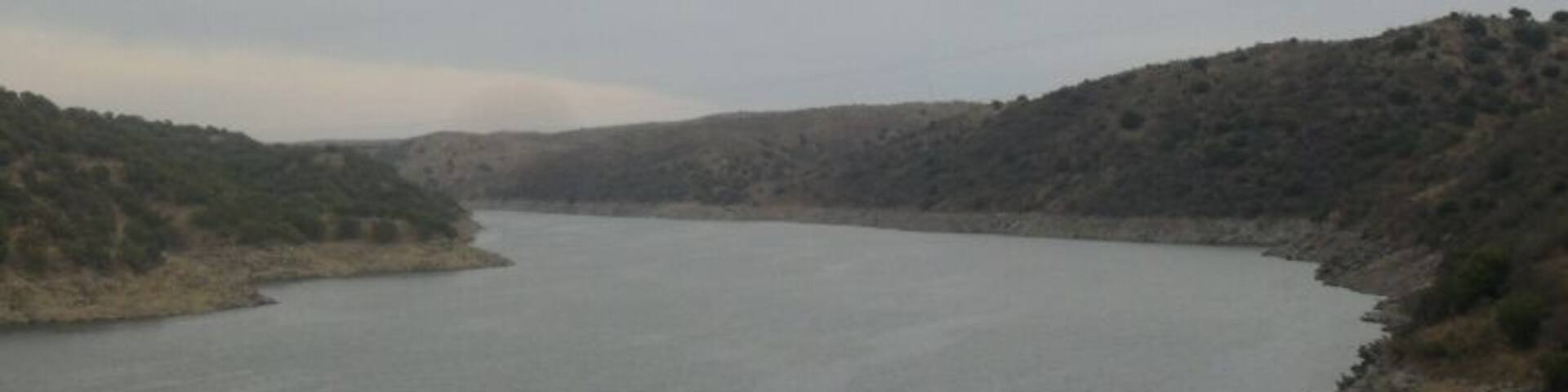 Río Tajo, en el entorno del Embalse de Alcántara.