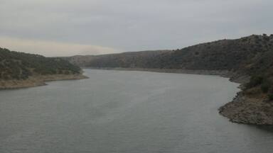 Río Tajo, en el entorno del Embalse de Alcántara.