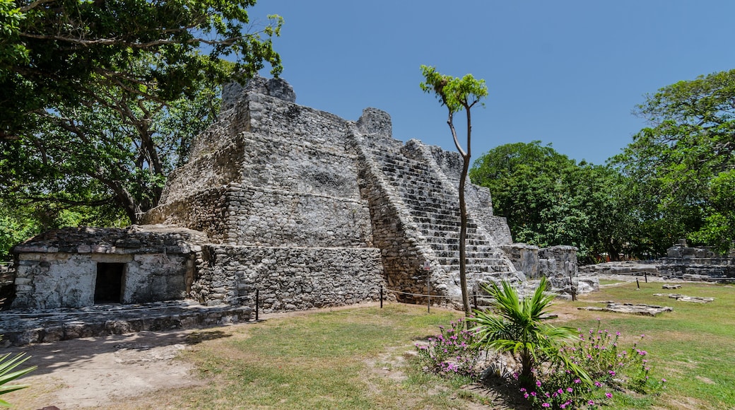 Archaeological Site of El Meco, Cancún, México