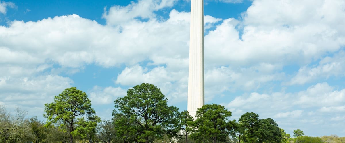 San Jacinto Monument which includes a monument