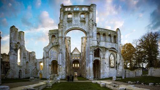 Ruins of Jumieges Abbey, France
#history
