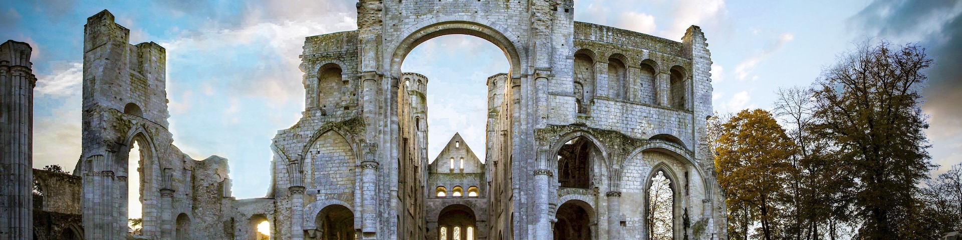 Ruins of Jumieges Abbey, France
#history