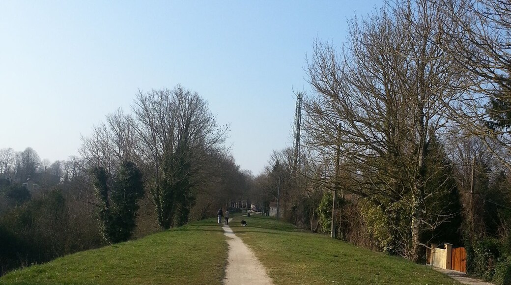 Sentier de promenade au sud de Chaumes-en-Brie