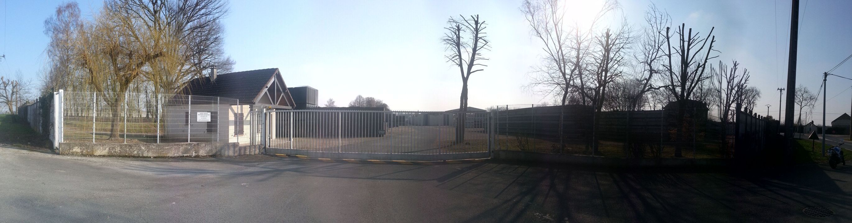 Centre national des Ponts de Secours (panorama, au nord)