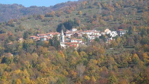 Panorama del comune di Propata, provincia di Genova