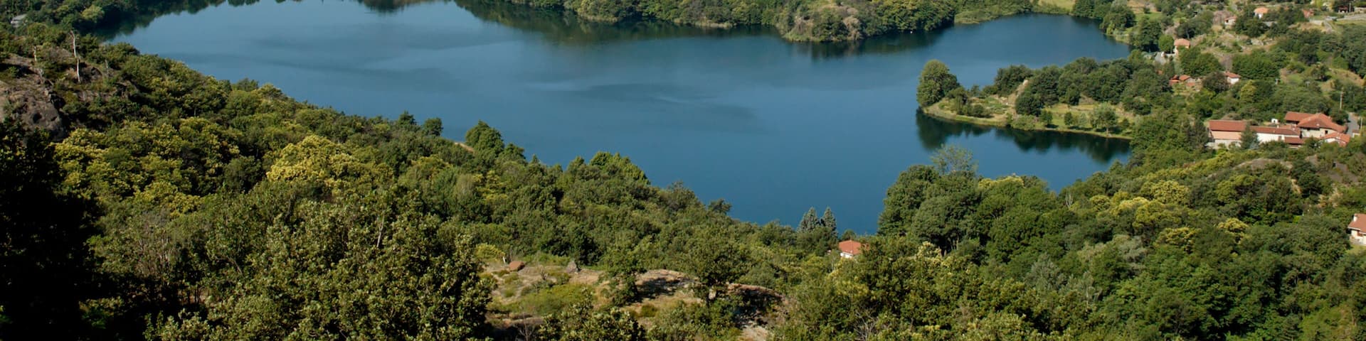 From the Castello San Giuseppe Hotel near Chiaverano d Ivrea Piedmont Italy to the Lago Sirio