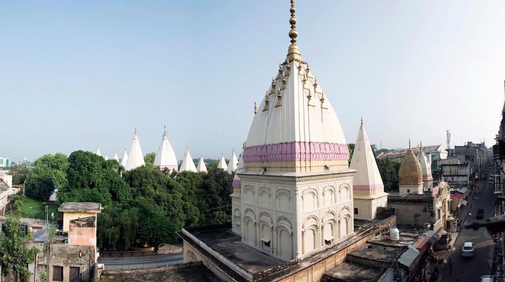 Jammu / India 24 July 2018 Panorama view of the famous Raghunath Temple at Jammu city in India
