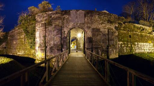 Gradisca D'Isonzo Gorizia italy Town medieval walls panoramic entrance