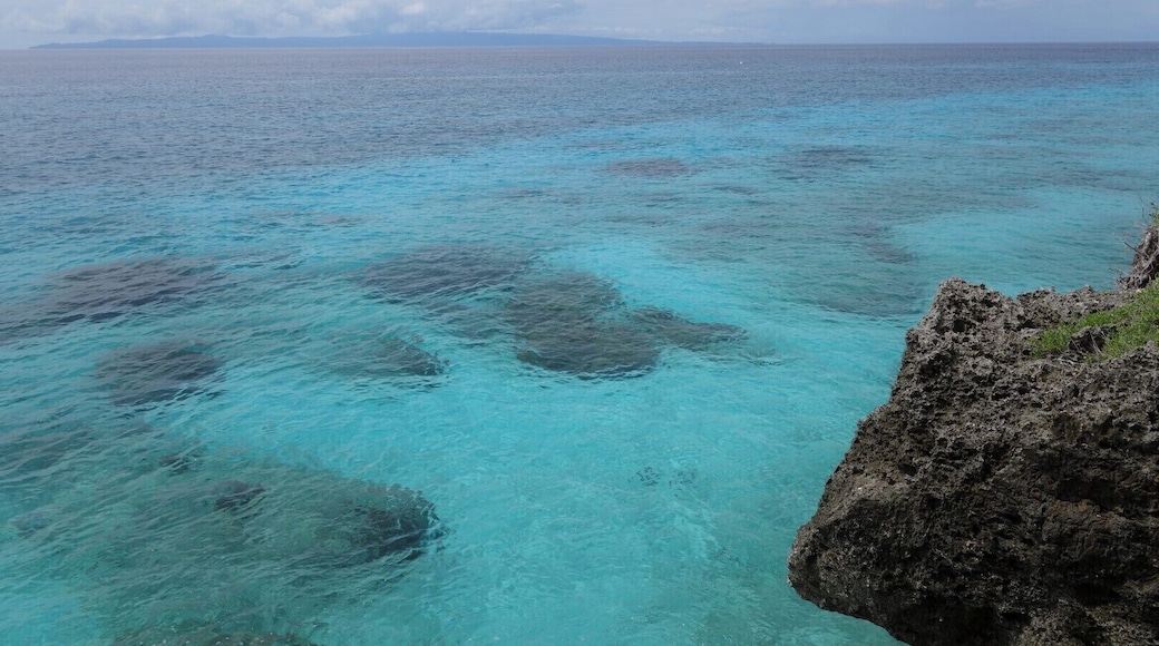 While this private island off Cebu has some amazing swimming areas, almost all sides of the island call at you to jump in. There's just no way back up the sharp volcanic cliffs. #EndlessSummer