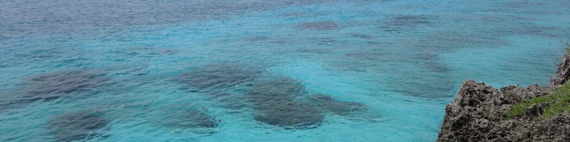 While this private island off Cebu has some amazing swimming areas, almost all sides of the island call at you to jump in. There's just no way back up the sharp volcanic cliffs. #EndlessSummer