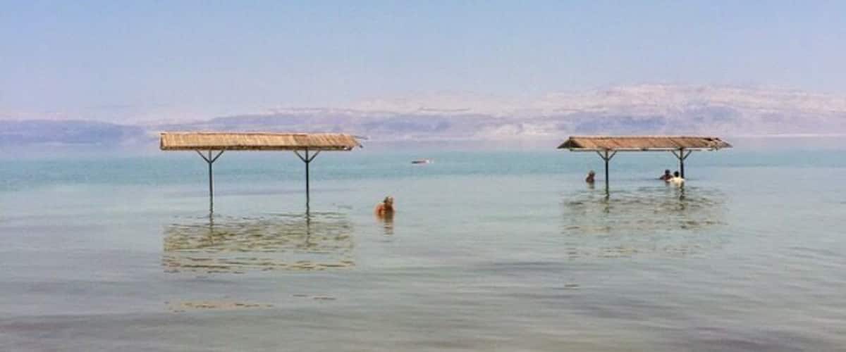 Visiting the Dead Sea is a must when visiting Israel and surrounding areas. The Dead Sea is the lowest place on earth, at 410 meters below sea level! 
Tip: do not shave 12-24 hours before entering the sea and avoid contact with the eyes. Both will cause intense burning (I learned the hard way) #waterlust