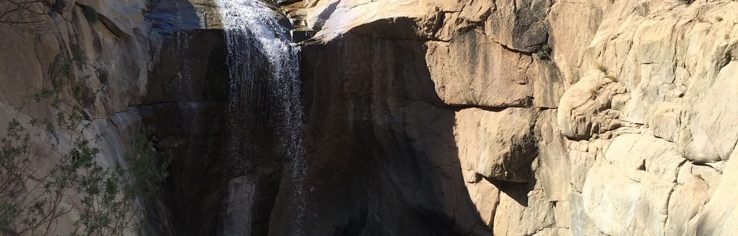 The bottom waterfall of Three Sisters Falls. Starting at the Three Sisters Falls trailhead in east county San Diego, this loop is 4.0 miles with 1000 feet of elevation gain and will take you roughly 3 hours to complete, depending on how long you spend at the falls.
#SanDiego
#hiking
#lifeatexpedia
#weloveourmarkets
#AMER
