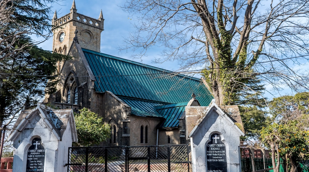 The old Christ Church Kasauli is a Historic church dating from British rule in India