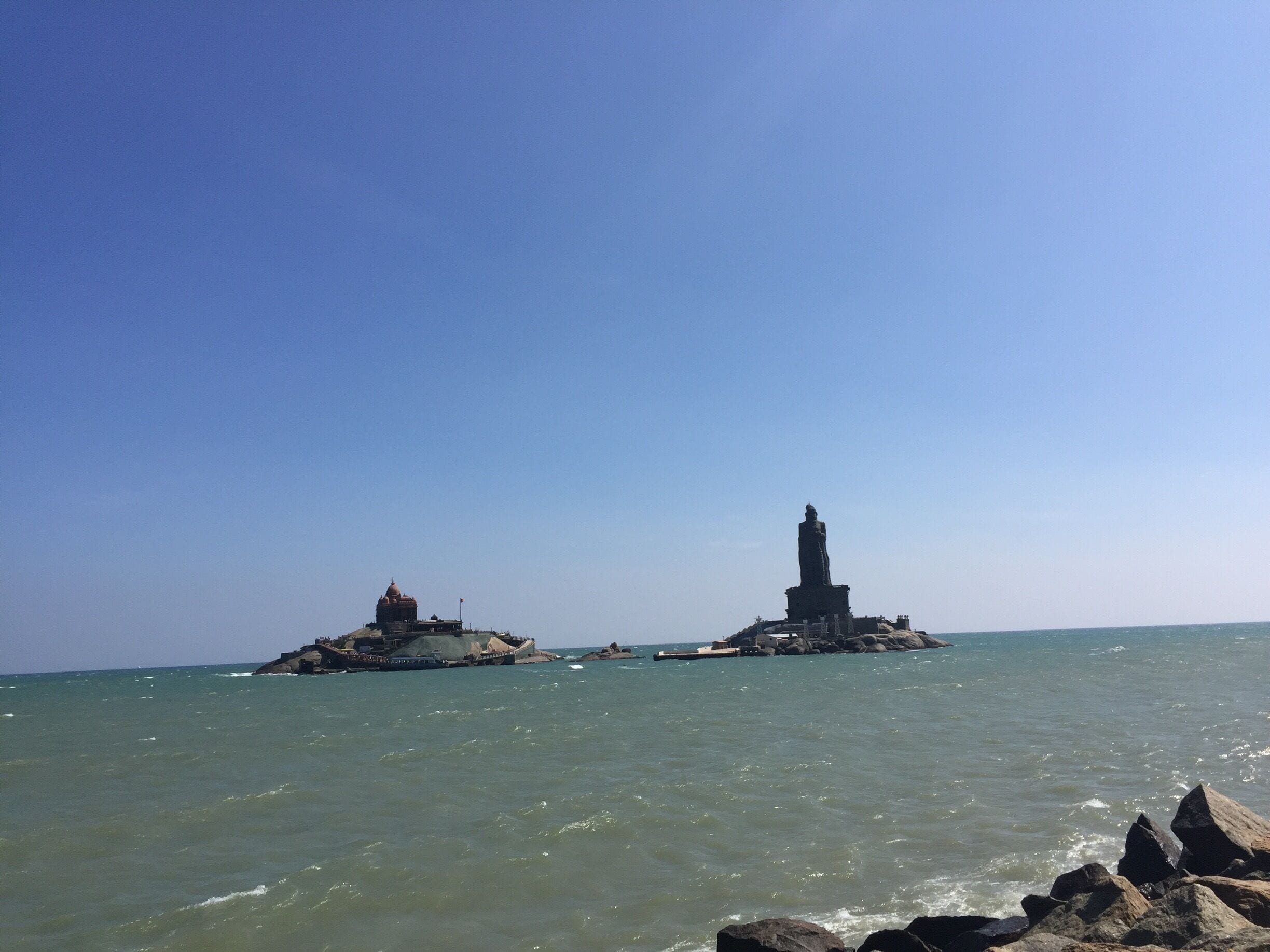 This is the absolute tip of India.... land's end