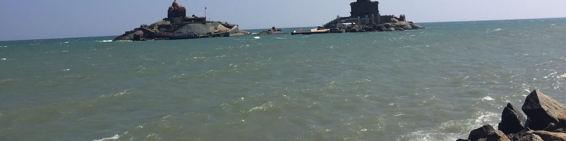 This is the absolute tip of India.... land's end