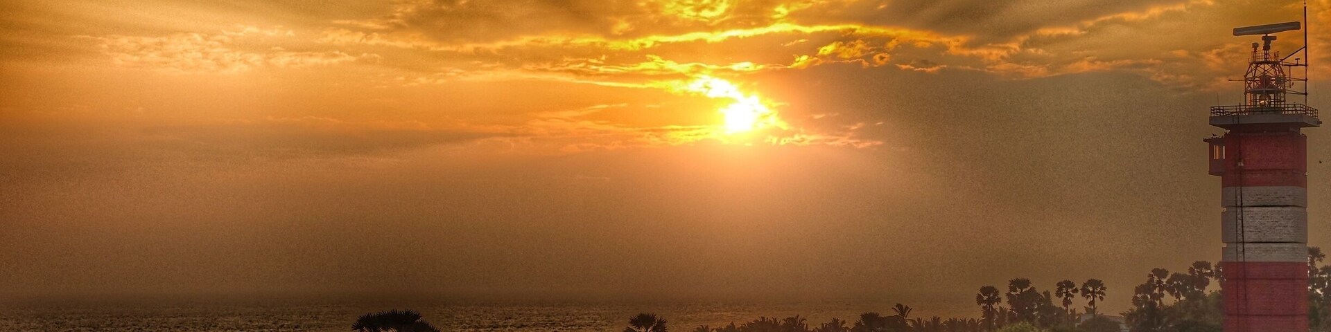 Southern most place of indian mainland, beautiful place and a peaceful sunset