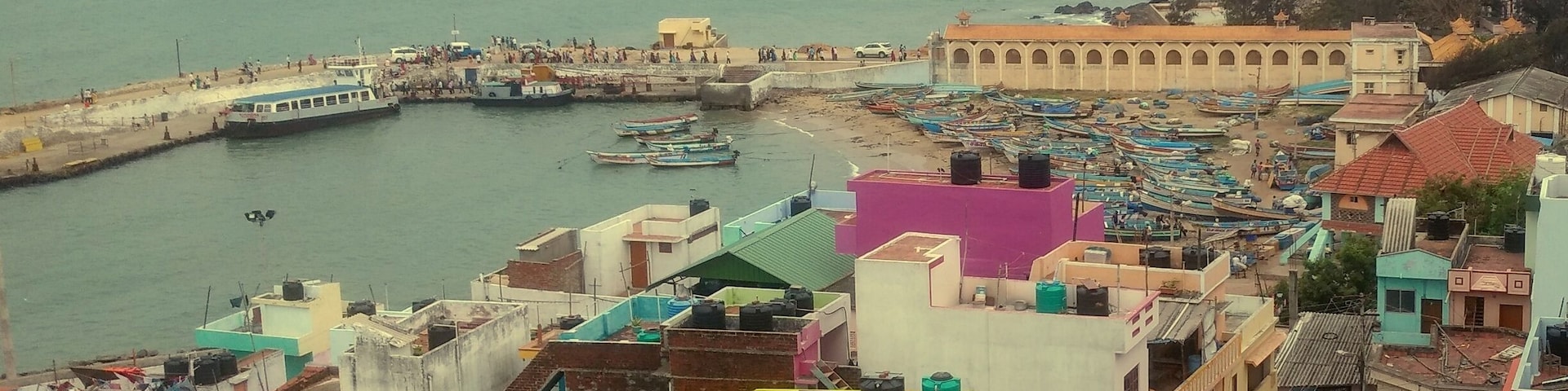 The tip of India vibrant kanyakumari #beachbound