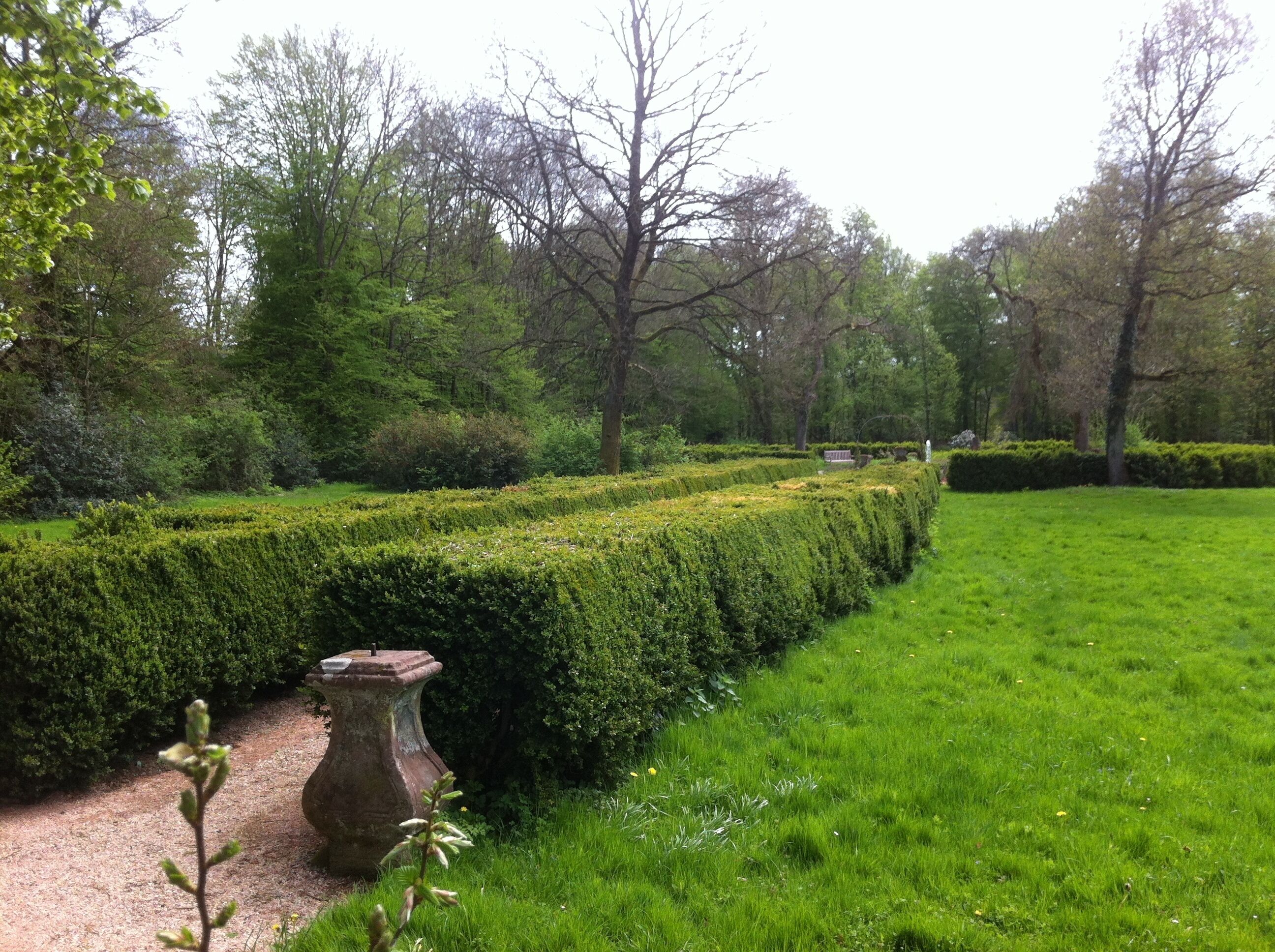Garten Schloss Münchweiler im Saarland