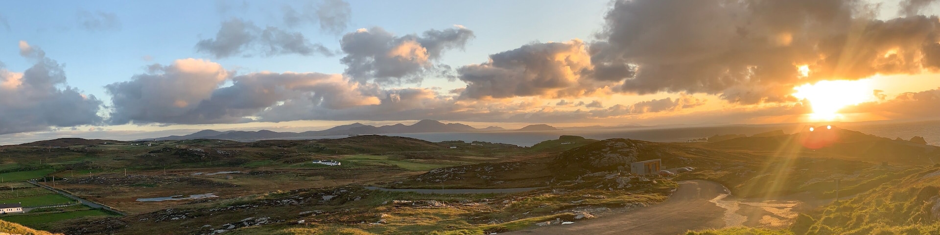 Sunset at Ireland’s most northern point!