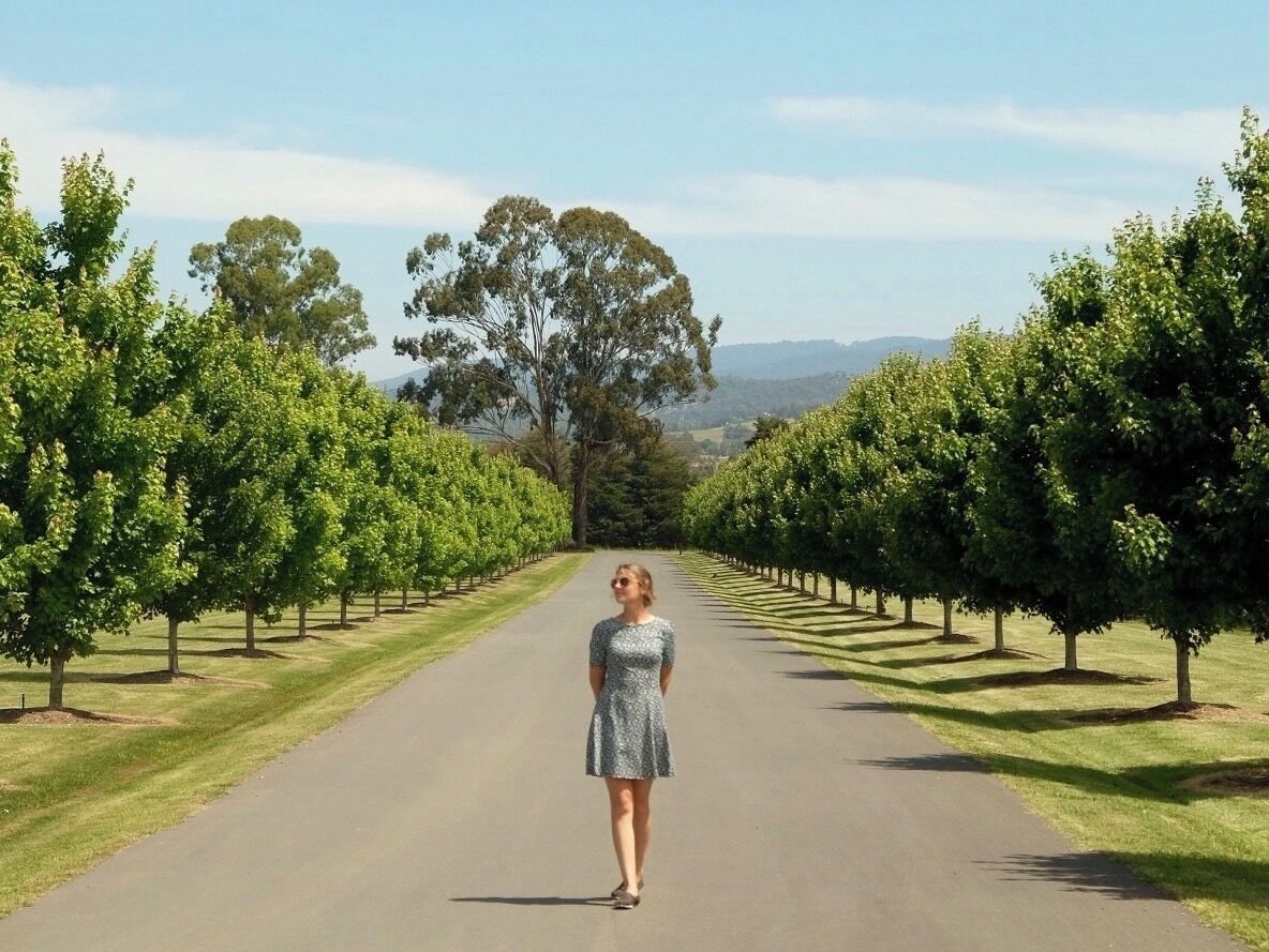 The Yarra Valley is a great place to taste wine... and pose in the middle of quiet road! 

#LifeAtExpedia
#OnTheRoad
