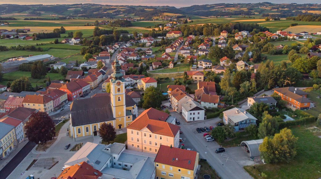 Village in Austria (Waizenkirchen, Oberösterreich)
