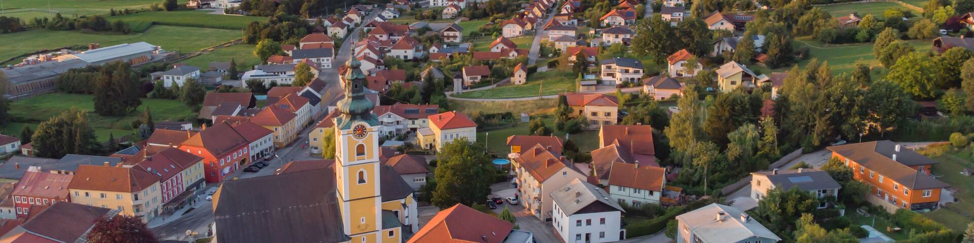 Village in Austria (Waizenkirchen, Oberösterreich)