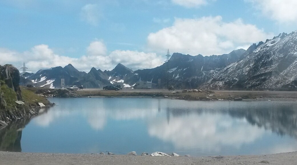 Windy and cold, but clear view