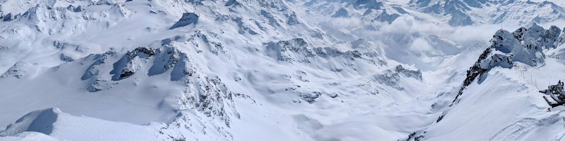 Top of Mont Fort, 3330m.
Swiss Alps.