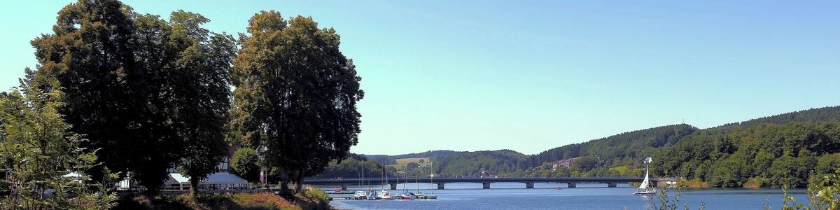 Lake Lister is the western extension of Lake Bigge