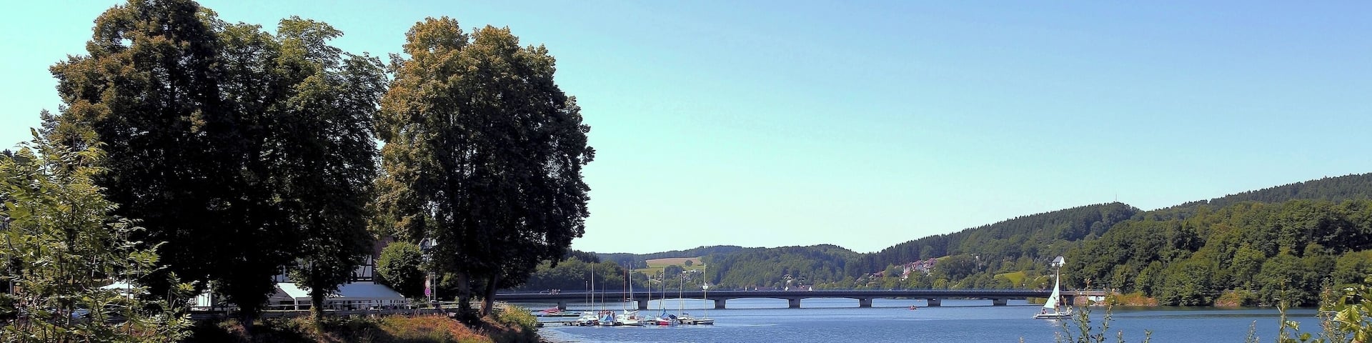Lake Lister is the western extension of Lake Bigge