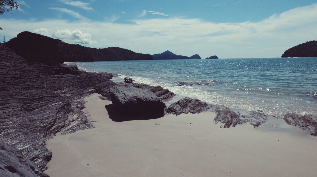 Pantai Tengah ( Middle Beach) in Langkawi. Just gotta be wary of jelly fishes.