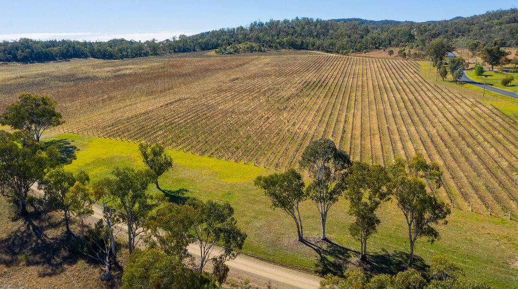 Ballandean featuring farmland and landscape views