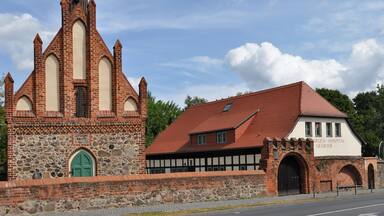 Former hospital "St. George" in Bernau bei Berlin, Germany (monument)