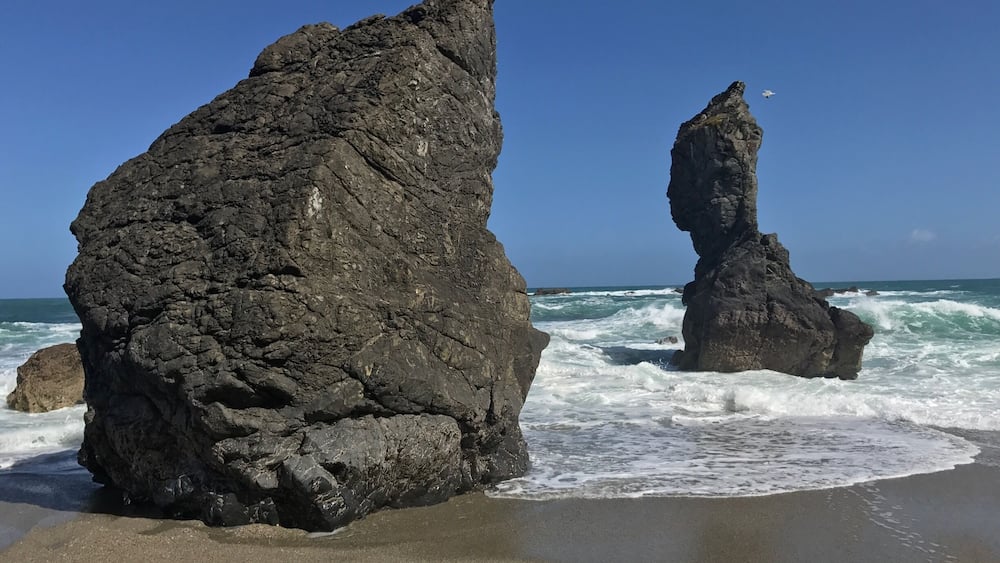 Really great hike. You need to be with someone who knows where they're going.