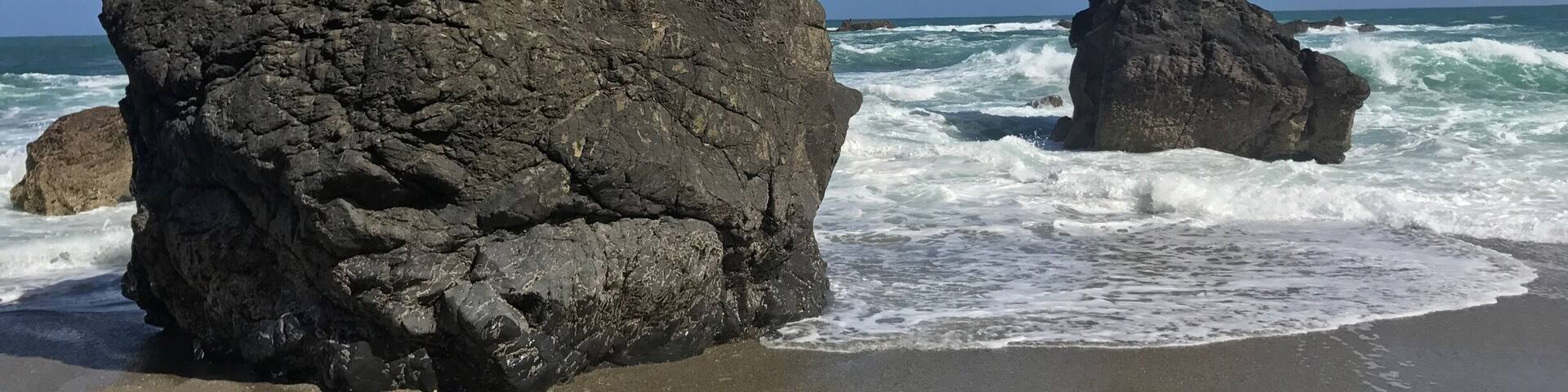 Really great hike. You need to be with someone who knows where they're going.