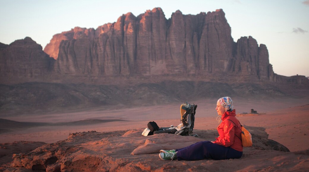 'Wadi Rum is indeed something! However, my most memorable moments were rolling in a jeep at very high speed (on a ride that should’ve taken 30 minutes, but instead took 10, go figure), indulging in the first signs of a very red sunset.'
#goldenhour