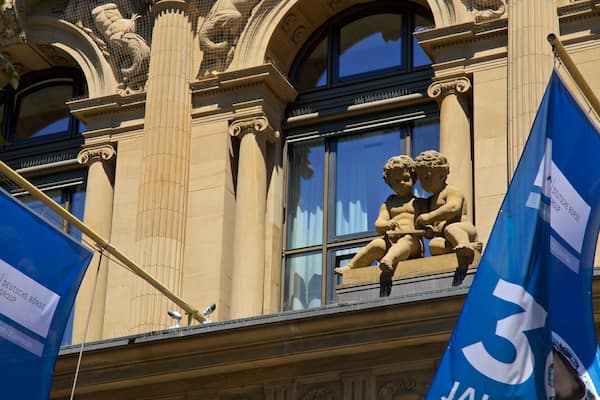 Stock Exchange showing heritage elements