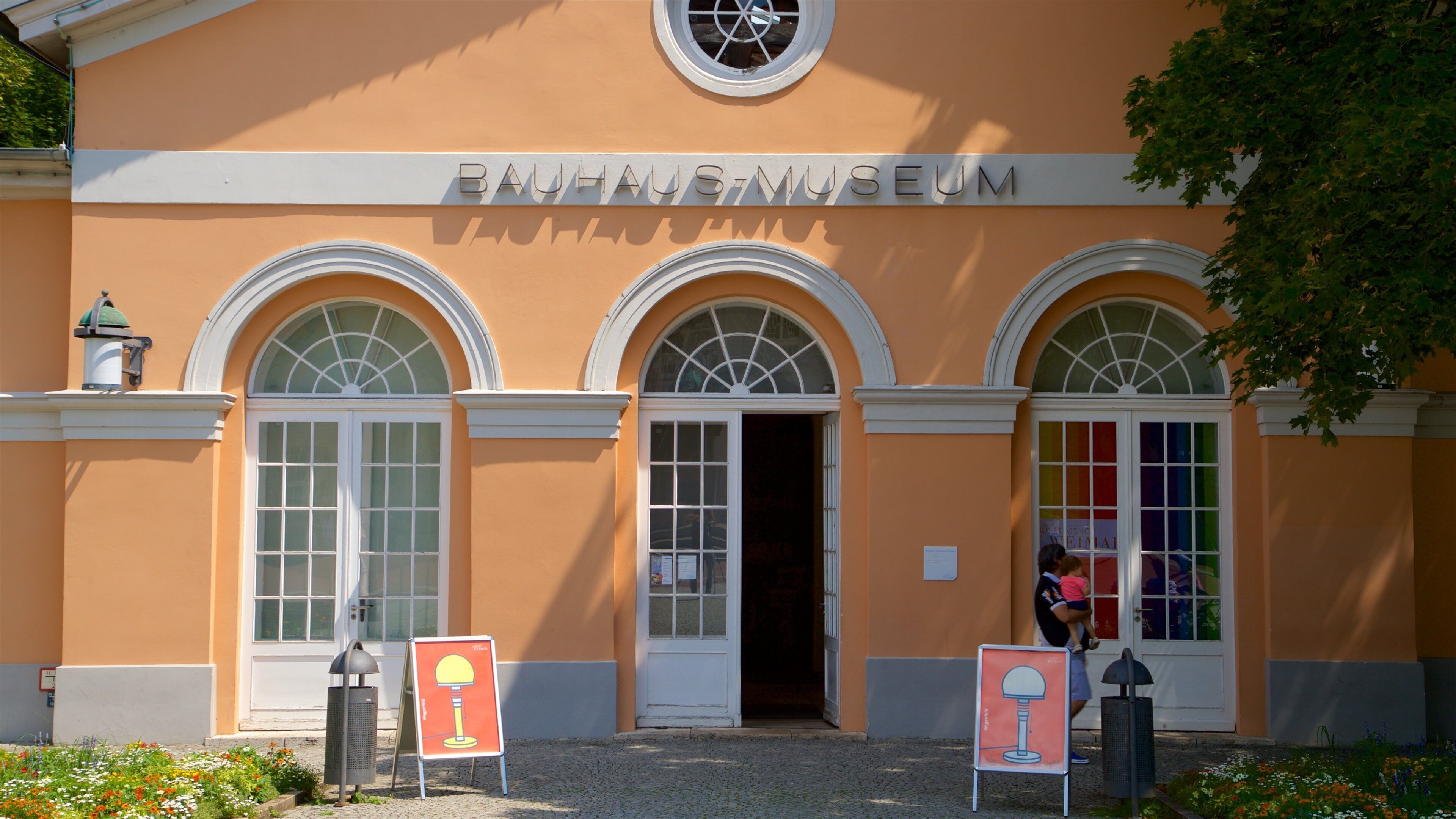 Musée du Bauhaus montrant signalisation