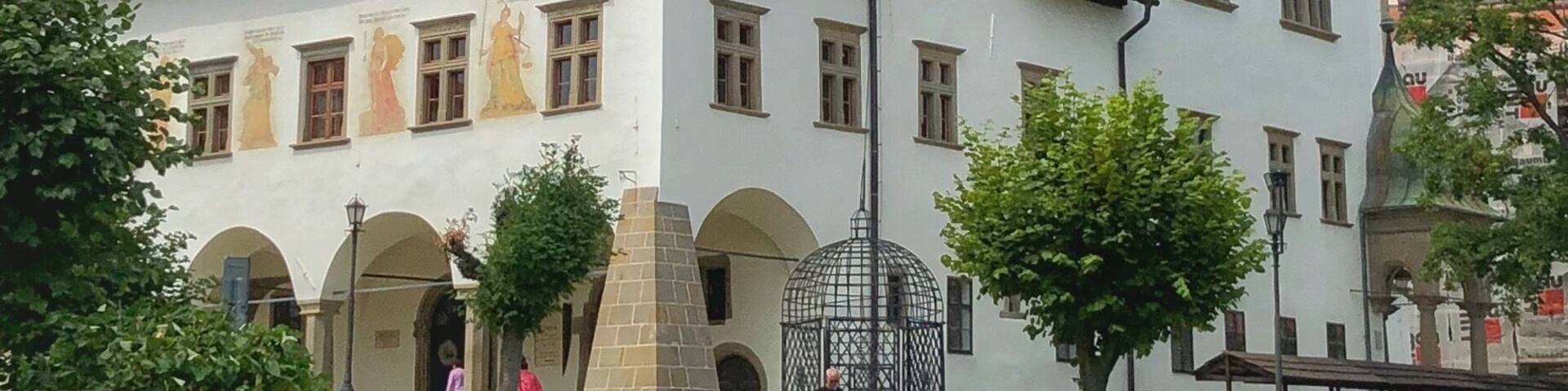 Levoča is a great town to visit in Eastern Slovakia. It has a great historic centre as well as intact city walls. It is a UNESCO World Heritage site. This photo shows the Basilica of St James and the Old Town Hall. The “cage of shame” punishment cage dating back to the 17th Century is seen in the photo just above the flowerbed! Definitely a very photogenic and interesting town which is well worth a visit.