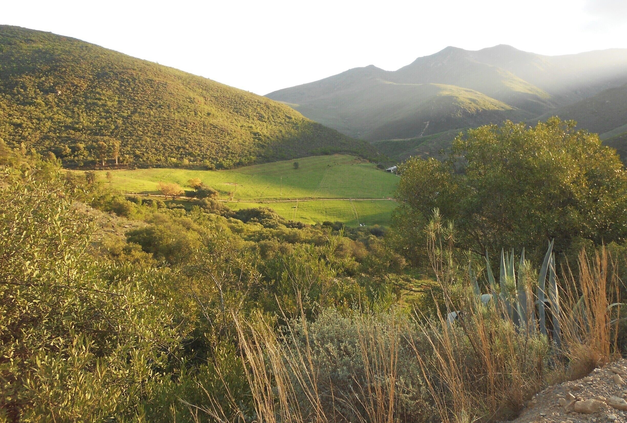 Valley right outside Robertson