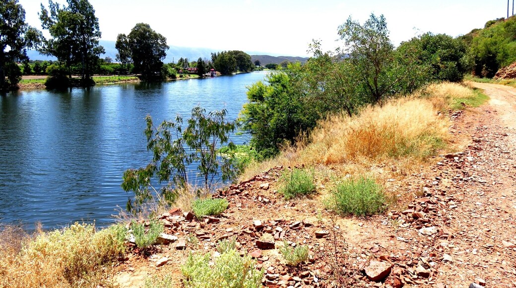 Cycling along the Breeriver