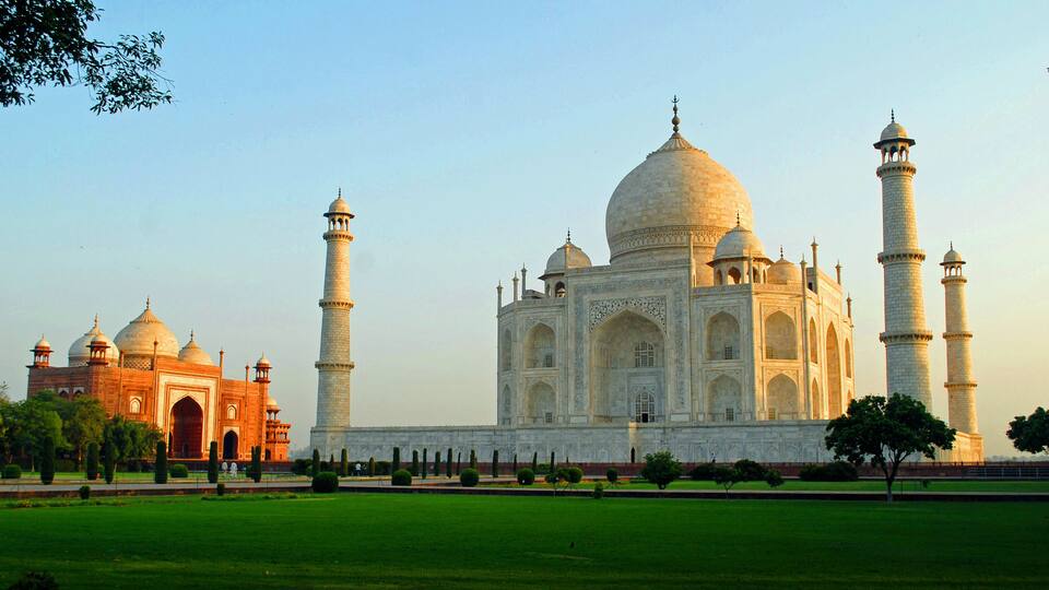 Tajmahal in the morning