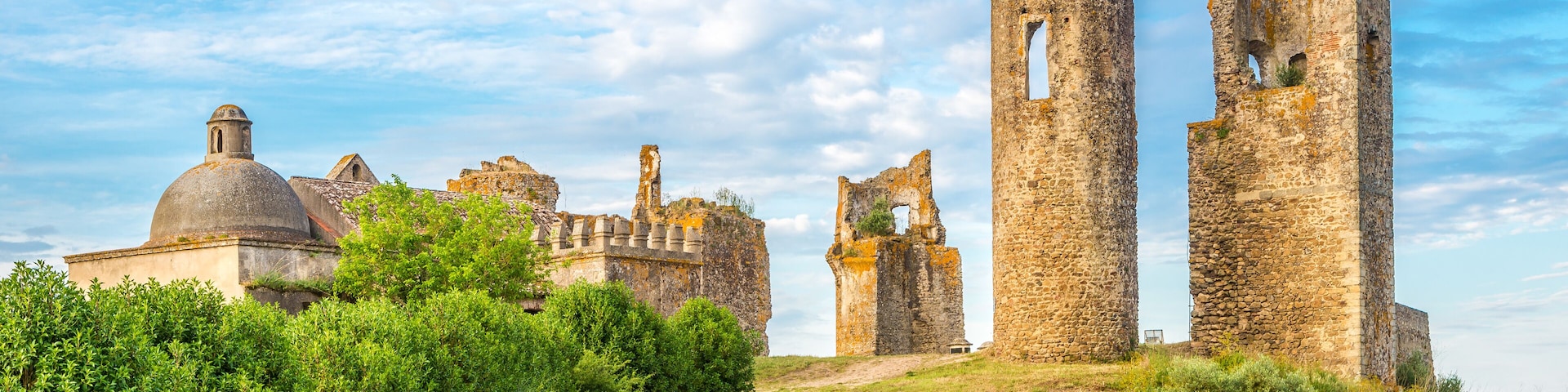 Ruins of Castle Montemor-o-Novo - Portugal