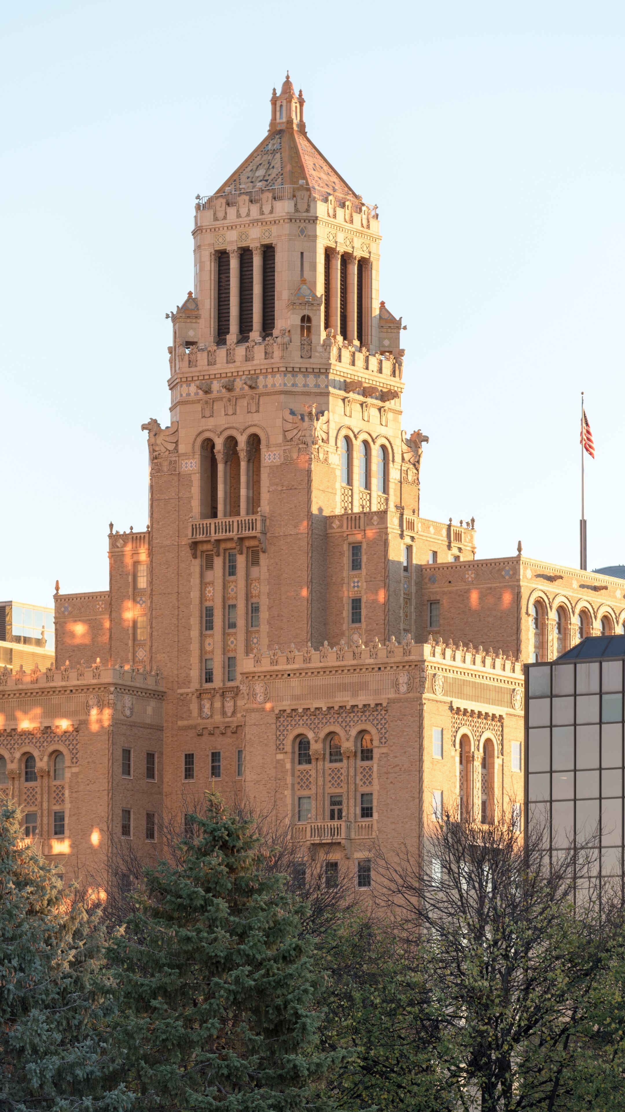 Plummer Building at Sunrise