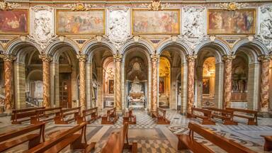 Rome, Italy - home of the Vatican and main center of Catholicism, Rome displays dozens of historical, wonderful churches. Here in particular the San Marco Evangelista basilica