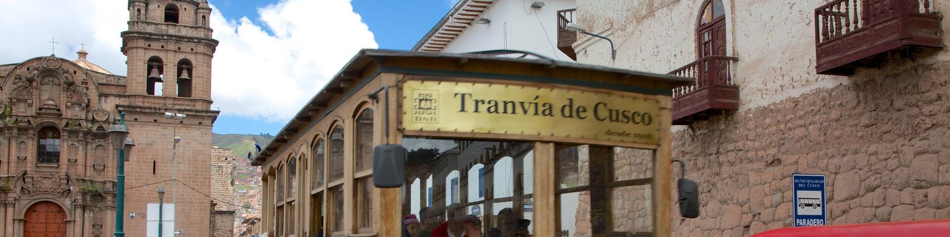 Cuzco montrant ville et scĂšnes de rue